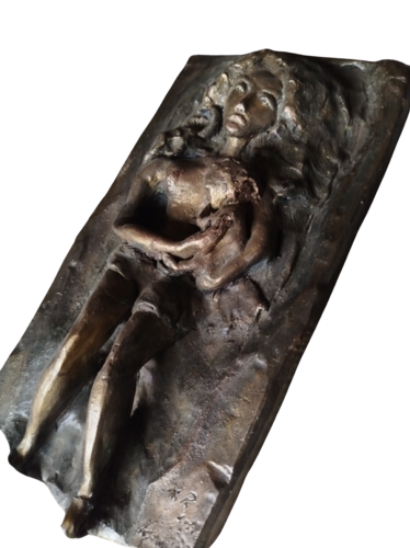 " L'Etreinte Originelle" / La Mère et l'enfant by Monika Podsadna, Sculpture for Sale on Select