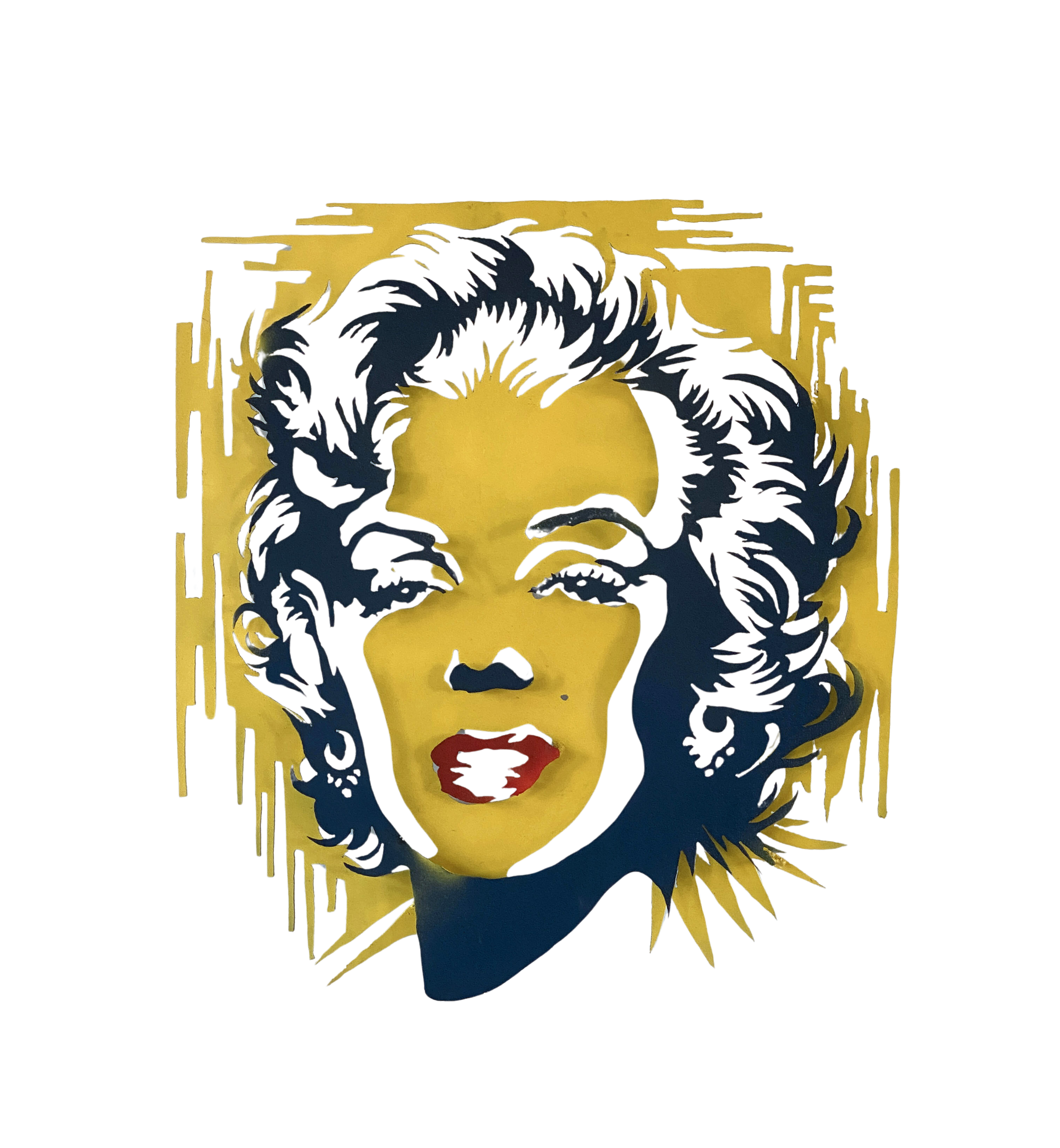 Marylin Monroe pop 3D ( Tribute to Andy Warhol )