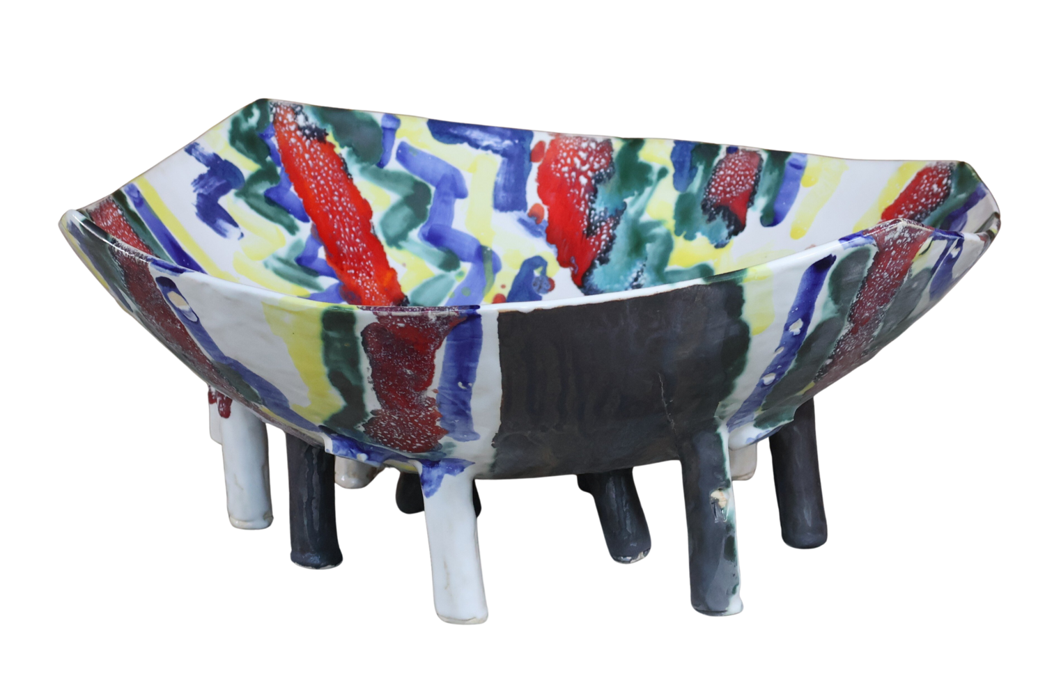 Vase en céramique sculpté « Jazz » de Wojciech Dzienniak Wojciech Dzienniak Sculpture for sale