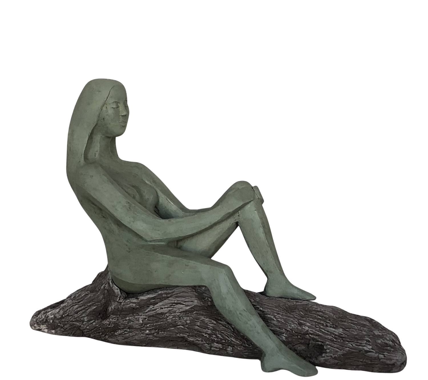 SUR LA PLAGE Martine Benoist Sculpture for sale