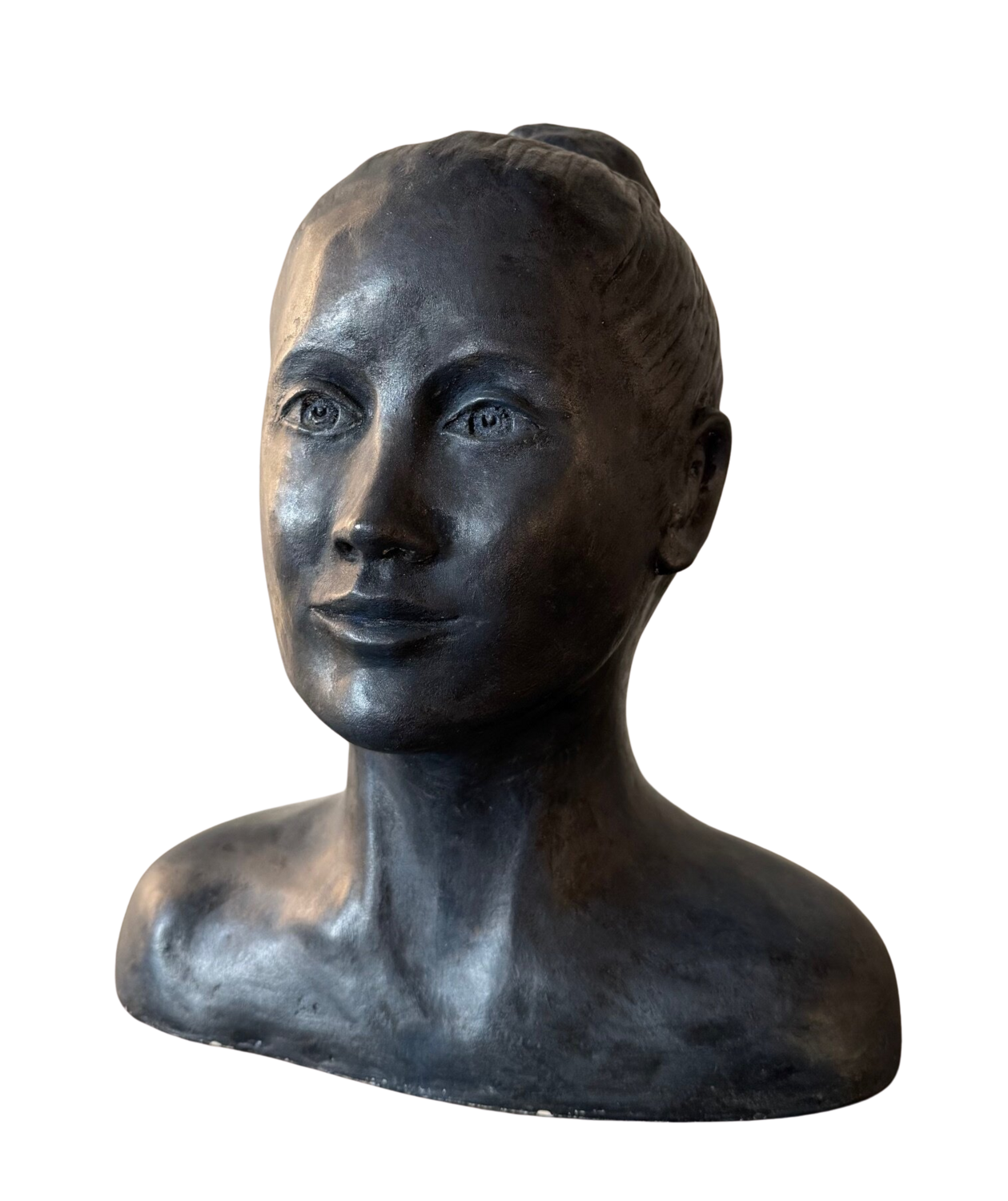TETE EN L AIR Martine Benoist Sculpture for sale