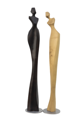 Zwei Skulpturen als Paar by Bärbel Beran, Sculpture for Sale on Select