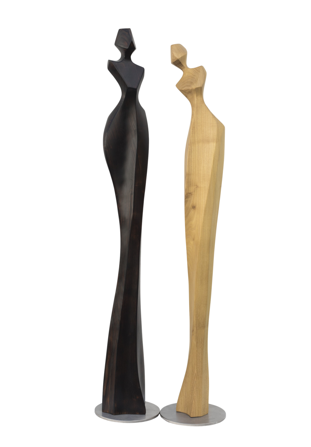 Zwei Skulpturen als Paar Bärbel Beran Sculpture for sale