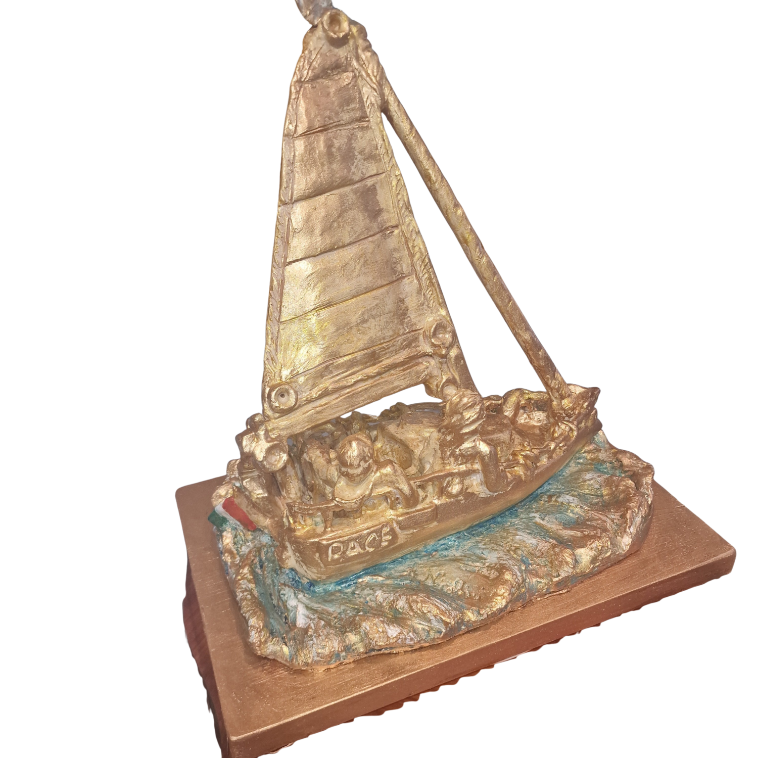 Il veliero della pace Antonino Nicolini Sculpture for sale