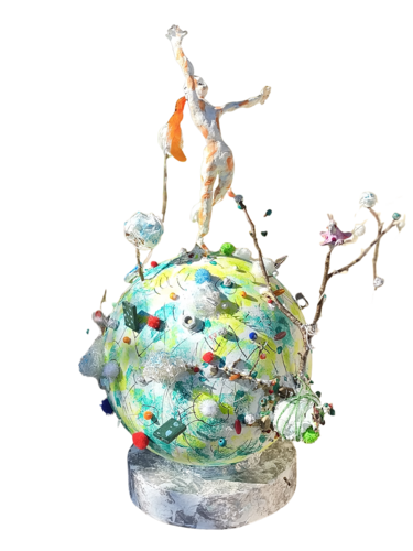 Between heaven and earth by Hannah Scaramella, Sculpture for Sale on Select