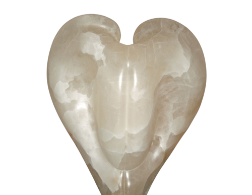 White Bleeding Heart by Denis Yanashot, Sculpture for Sale on Select