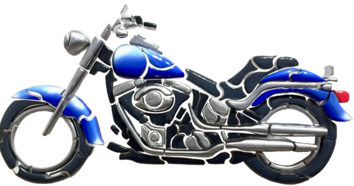 Harley Davidson by Simone Parri, Sculpture for Sale on Select