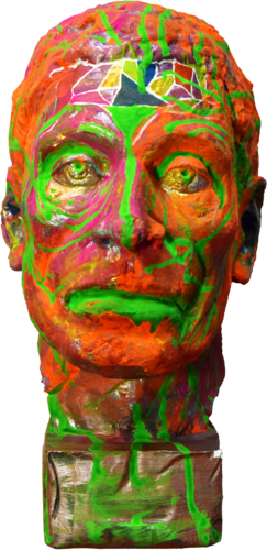 Serious Player 1 by Teo Sirio Sica, Sculpture for Sale on Select