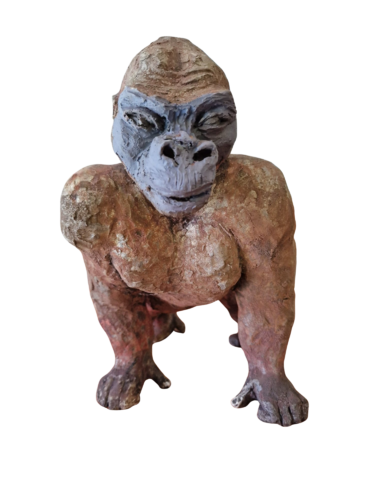Ame primate : l'esprit sauvage by NATHALIE BRUYERE, Sculpture for Sale on Select