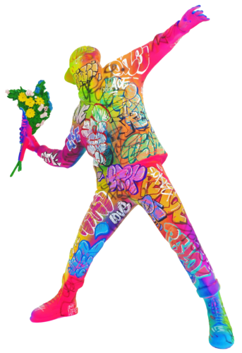 Graffiti Artist by Vincent Bardou, Sculpture for Sale on Select
