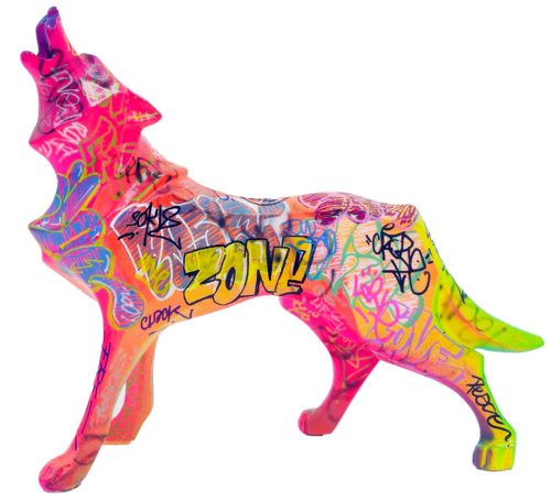 Wolf Tag by Vincent Bardou, Sculpture for Sale on Select