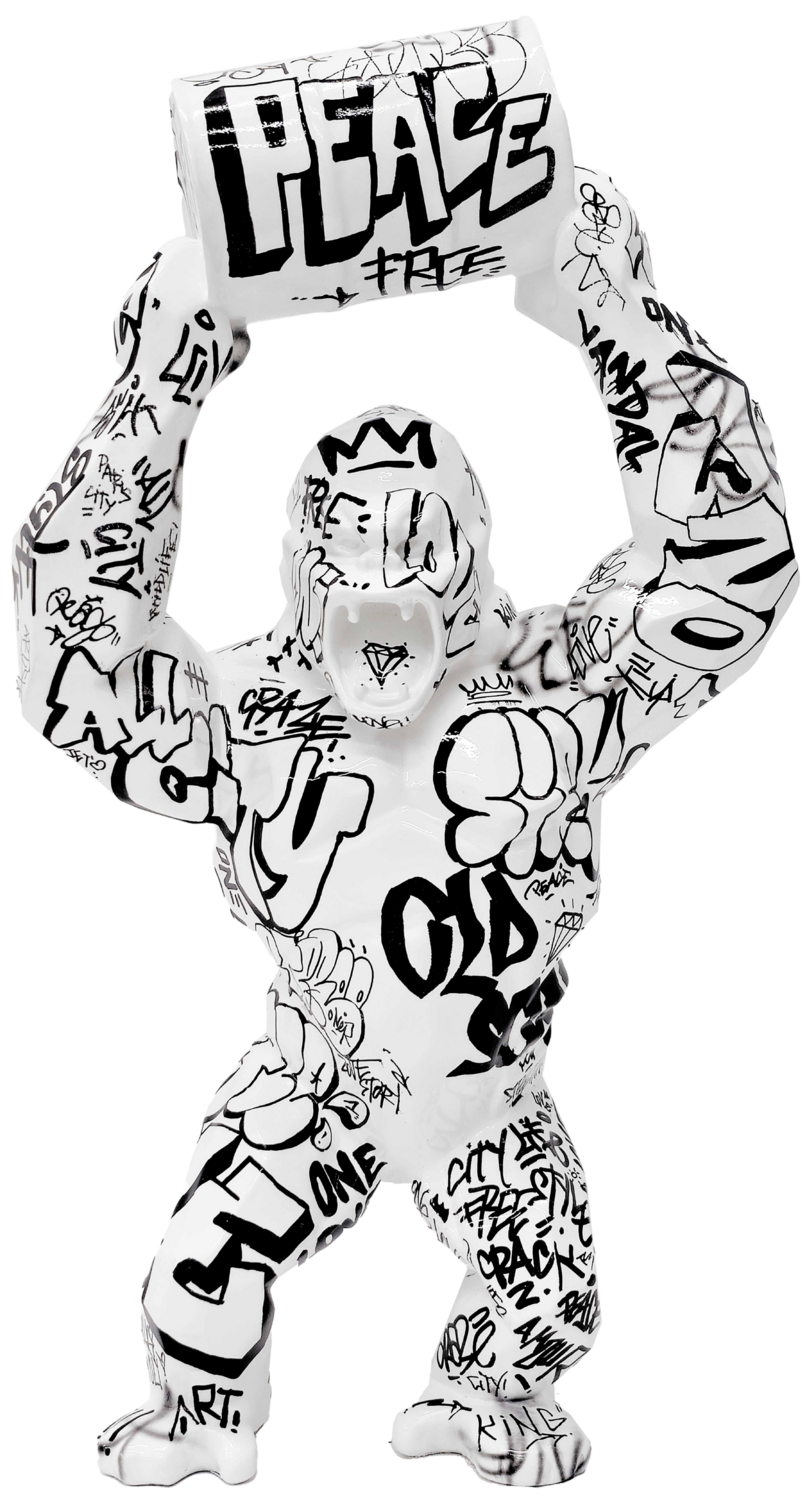 White Kong Vincent Bardou Sculpture for sale