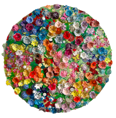 Flower field 5 by Silvia Strobos, Sculpture for Sale on Select