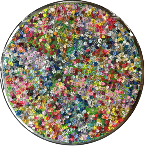 Flowerfield L by Silvia Strobos, Sculpture for Sale on Select
