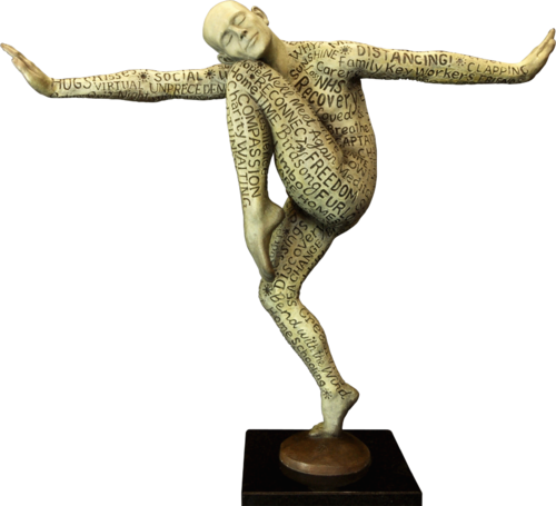 Contemplations In Lockdown by Jonathan Hateley, Sculpture for Sale on Select