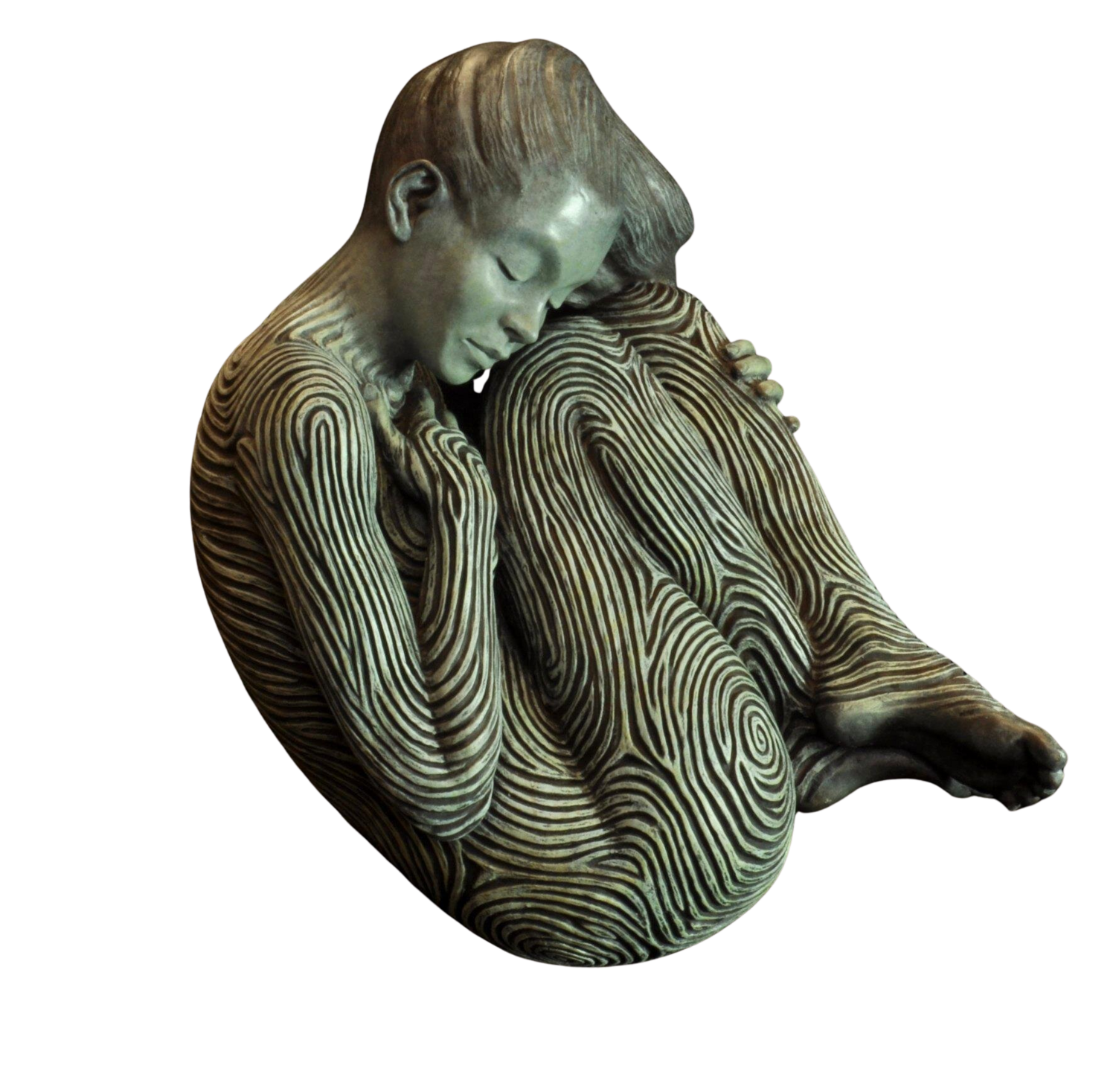 Imprinted Jonathan Hateley Sculpture for sale