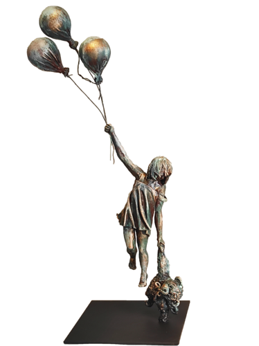 "Take me with you!" by Elena Kraft, Sculpture for Sale on Select