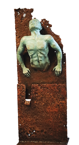 "THE DISSENTER" by Elena Kraft, Sculpture for Sale on Select