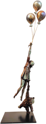 "Take me with you!" by Elena Kraft, Sculpture for Sale on Select