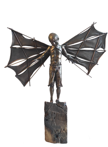 "Dreamer" by Elena Kraft, Sculpture for Sale on Select