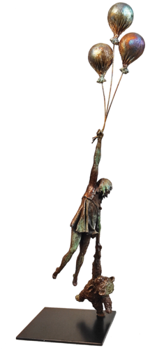"Take me with you!" by Elena Kraft, Sculpture for Sale on Select