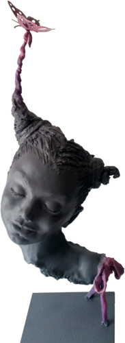 "Flying connections: Butterfly II" by Elena Kraft, Sculpture for Sale on Select