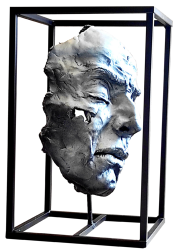 "THE ONLY LIMITATION IS IN YOUR OWN MIND" by Elena Kraft, Sculpture for Sale on Select
