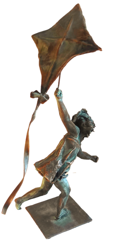 "Kite Runner" by Elena Kraft, Sculpture for Sale on Select