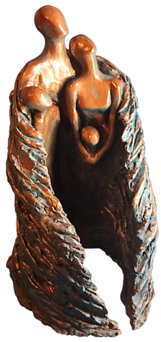 "BLESS AND SAVE!" by Elena Kraft, Sculpture for Sale on Select