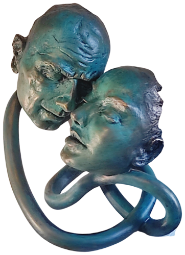 "ENDLESS LOVE" by Elena Kraft, Sculpture for Sale on Select