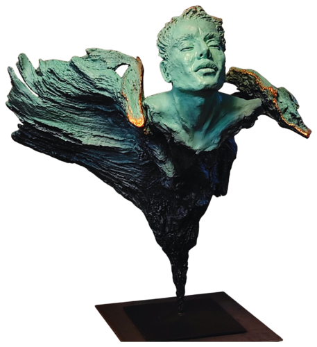 "Genesis of Freedom" by Elena Kraft, Sculpture for Sale on Select