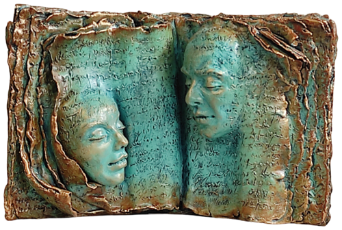 "LOVE STORIE" by Elena Kraft, Sculpture for Sale on Select
