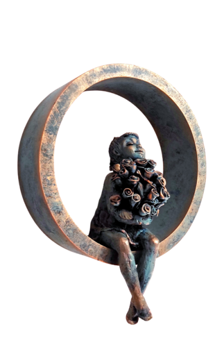 "Pink Dreams" by Elena Kraft, Sculpture for Sale on Select
