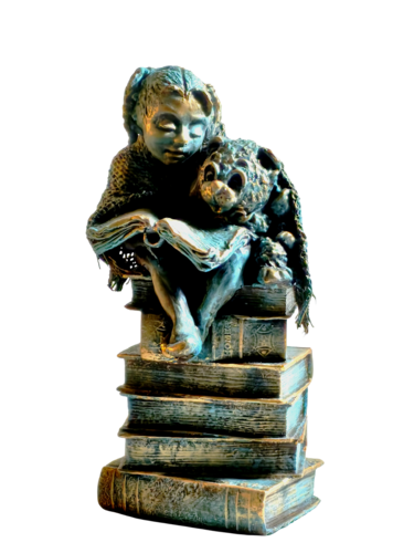 "The Storykeeper" by Elena Kraft, Sculpture for Sale on Select