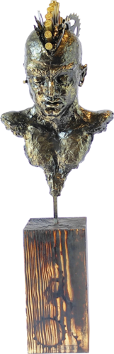 "Centurion" by Elena Kraft, Sculpture for Sale on Select