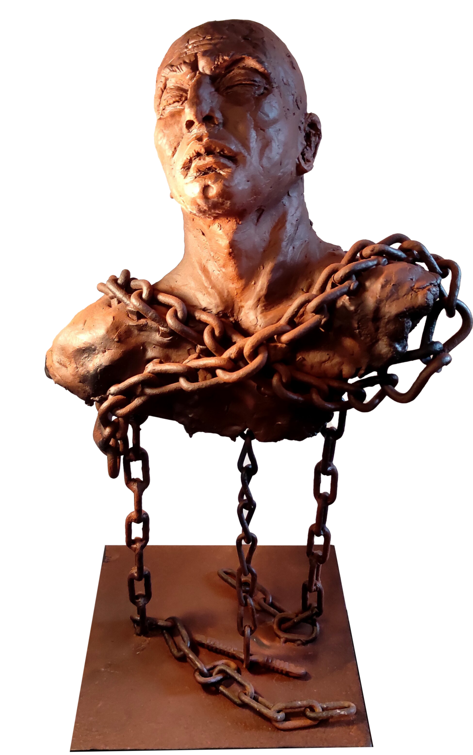 "Inoagent.ru" Elena Kraft Sculpture for sale