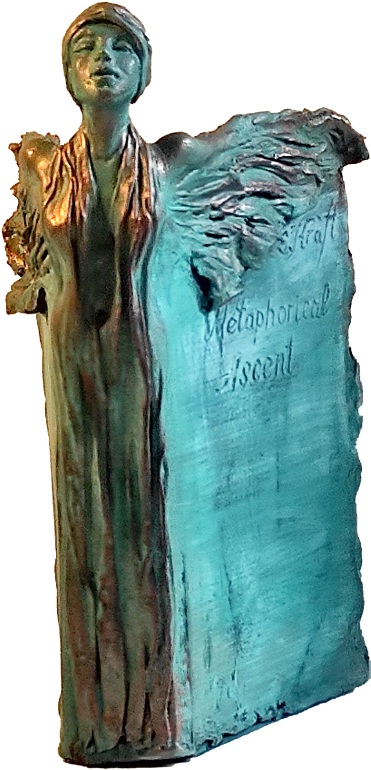 "Metaphorical Ascent" Elena Kraft Sculpture for sale