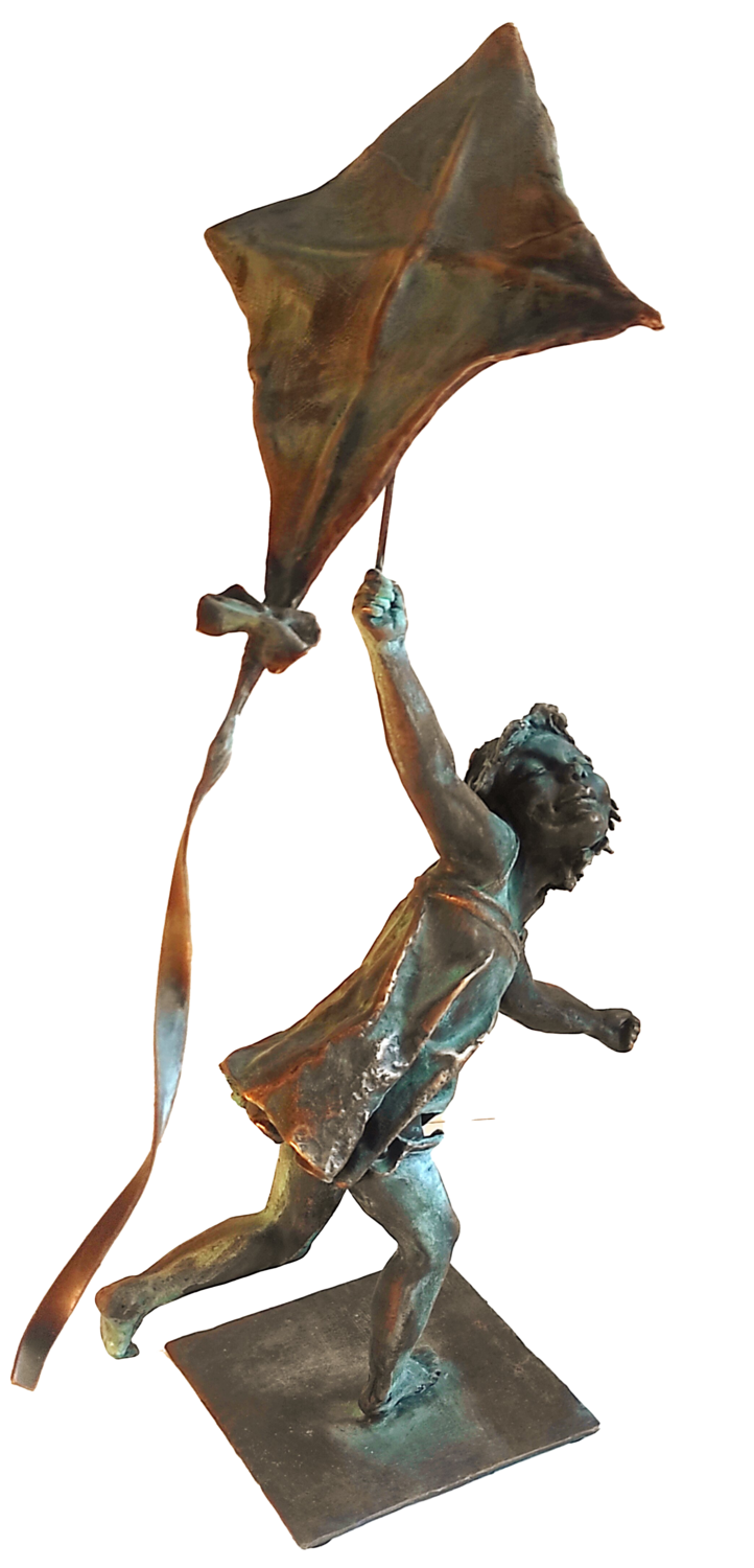 "Kite Runner" Elena Kraft Sculpture for sale