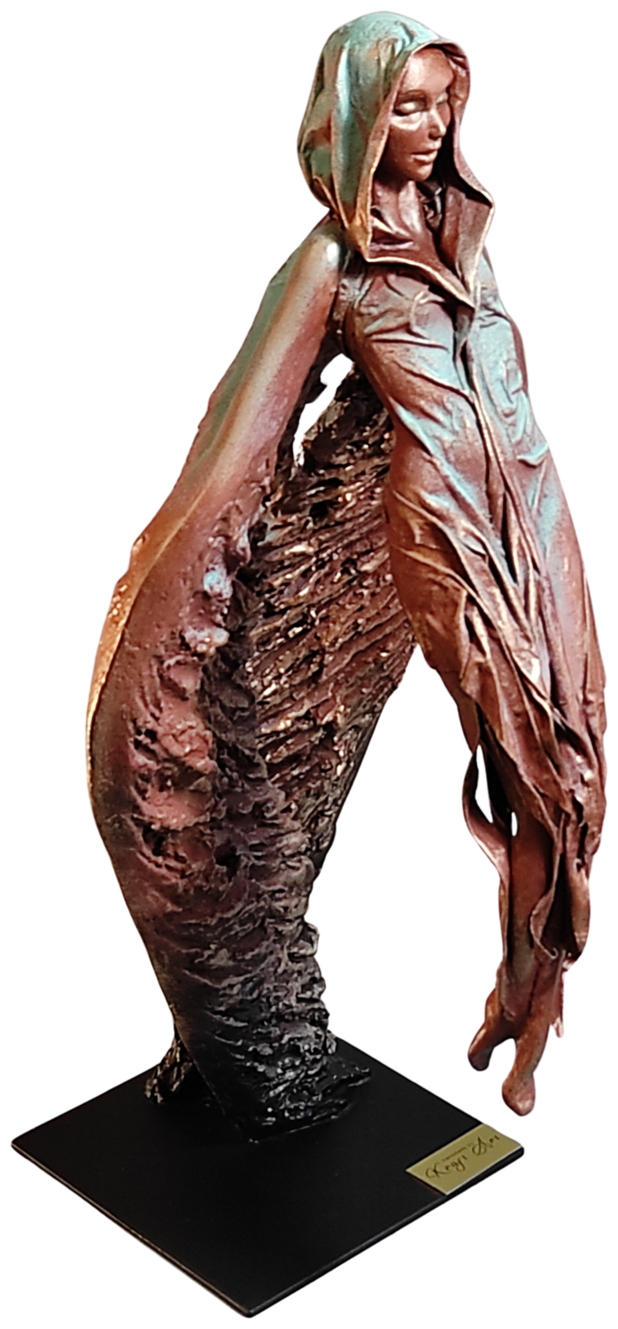 "Silent Guardian" Elena Kraft Sculpture for sale