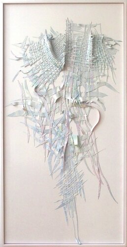 Forgotten | Sculptural Woven Paint Artwork by Julee Latimer, Painting for Sale on Select