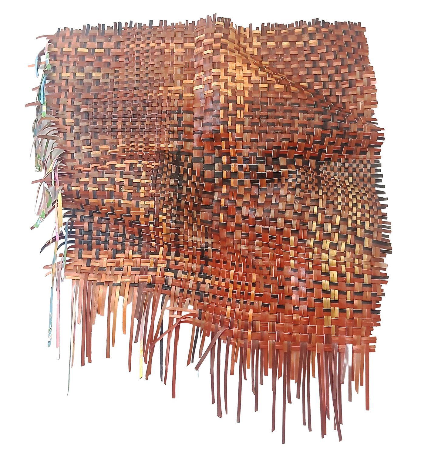 Burnish | Sculptural Woven Paint Artwork Julee Latimer Original painting for sale
