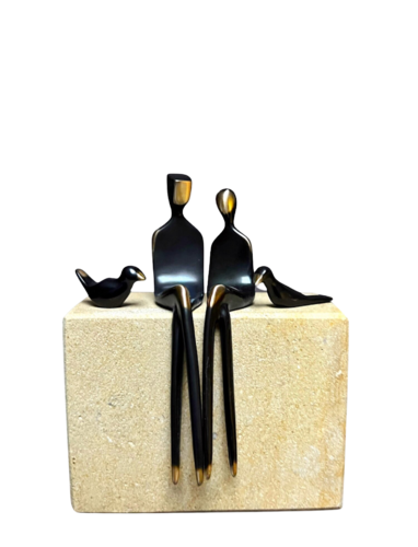 Family of Four in Bronze by Yenny Cocq, Sculpture for Sale on Select
