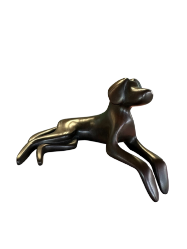 lounging dog by Yenny Cocq, Sculpture for Sale on Select